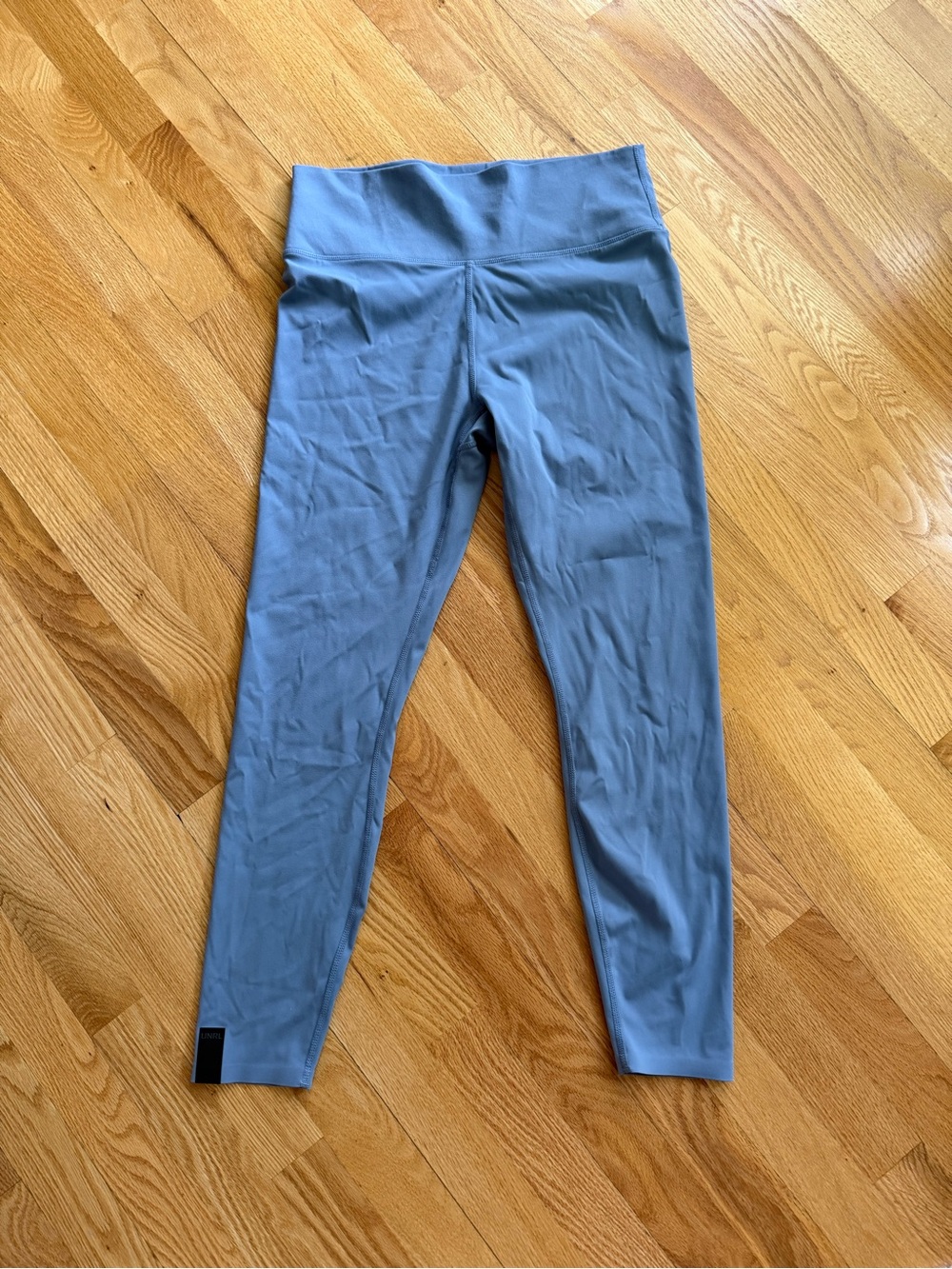 High-Waist Slate Blue Leggings